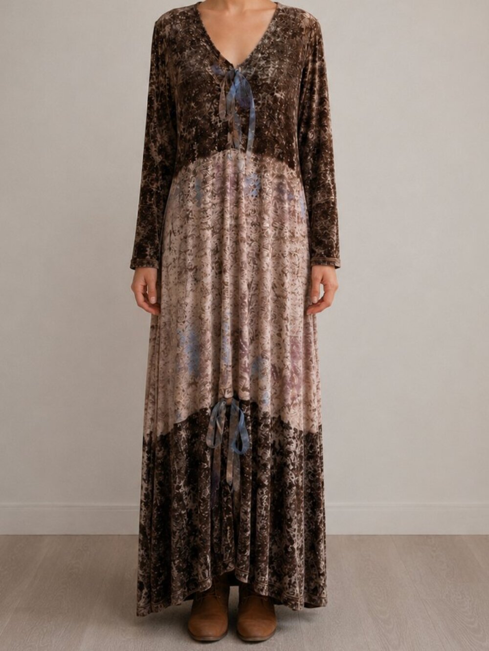 Blue Fish Vintage Velvet Dress